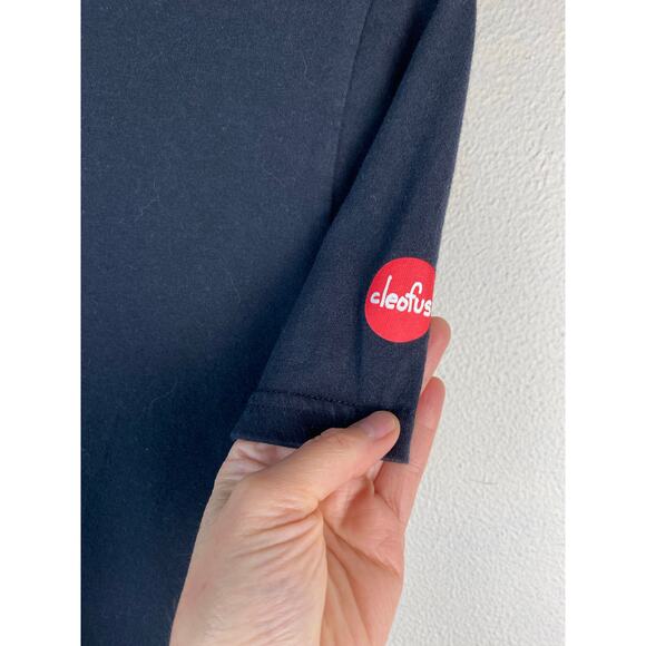 Adidas Amplifier Tee Size S Black Multicolor Logo Crew Neck T-Shirt - Picture 4 of 6